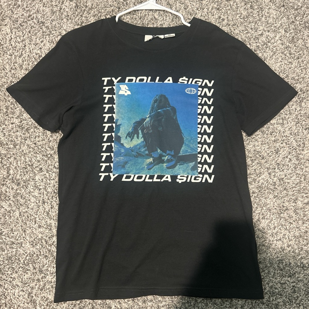 Black Graphic T-Shirt